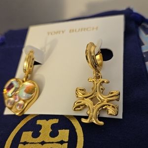 Charm earrings by Tory Burch